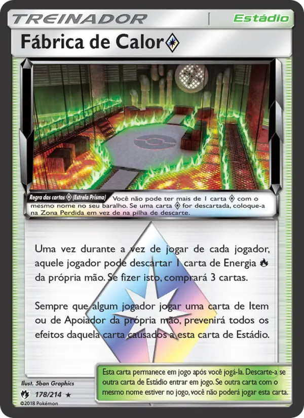 Carta Fábrica de Calor ◇ — Lost Thunder 178/214