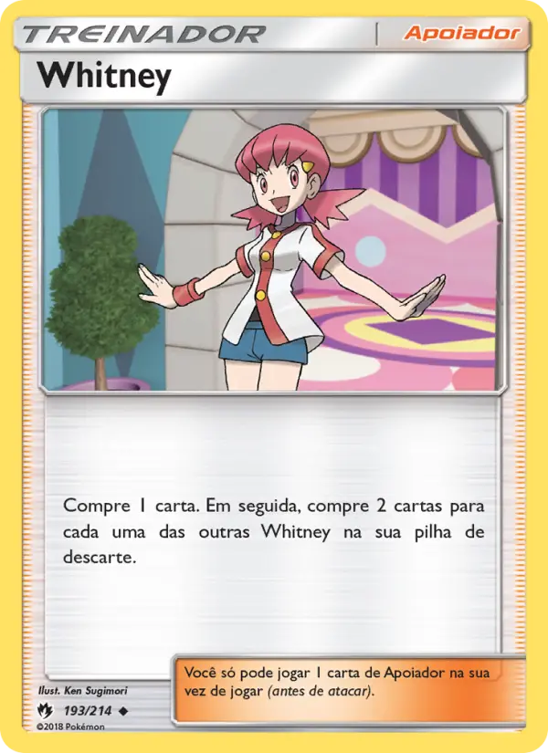 Carta Whitney — Lost Thunder 193/214