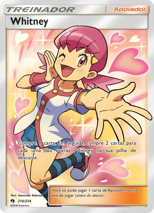 Carta Whitney — Lost Thunder 214/214