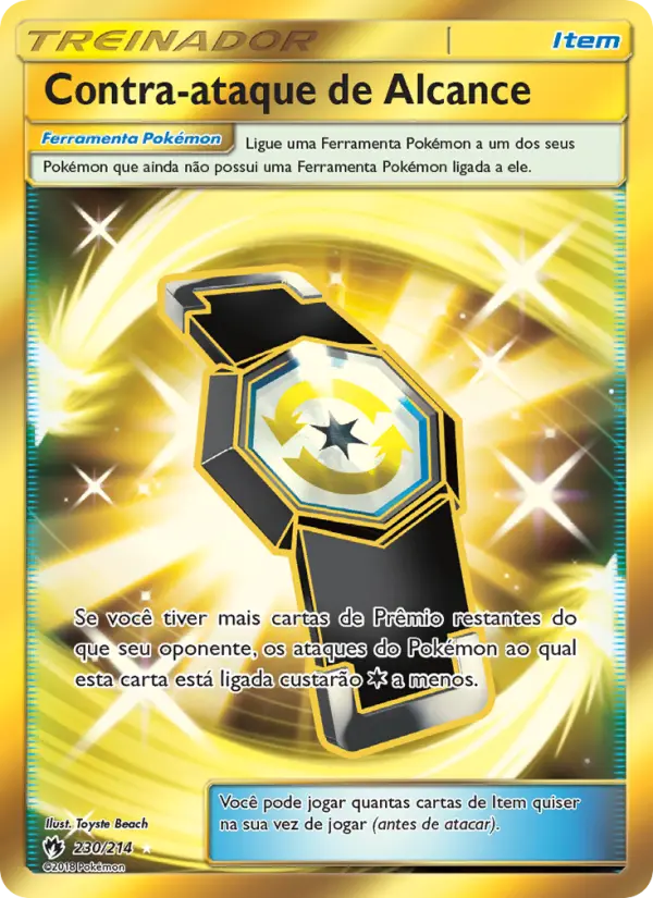 Carta Contra-ataque de Alcance — Lost Thunder 230/214