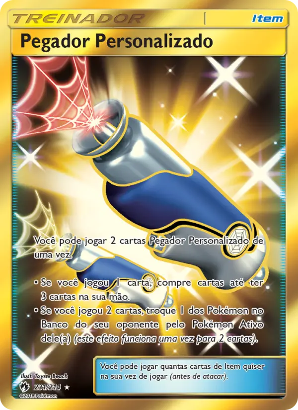 Carta Pegador Personalizado — Lost Thunder 231/214
