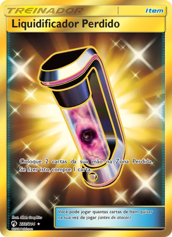 Carta Liquidificador Perdido — Lost Thunder 233/214