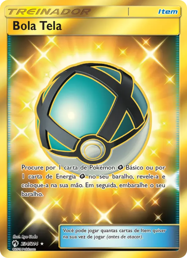 Carta Bola Tela — Lost Thunder 234/214