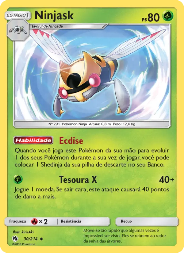 Ninjask 30/214