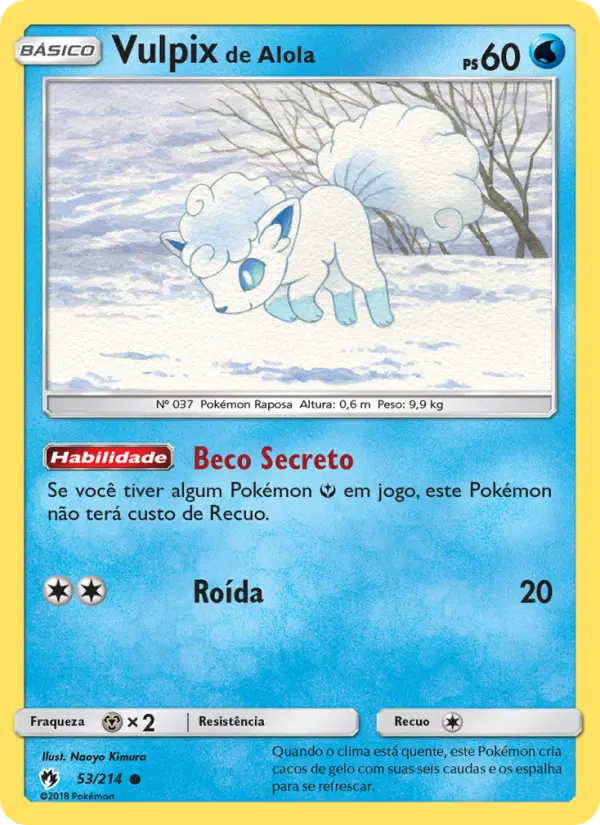 Vulpix de Alola 53/214
