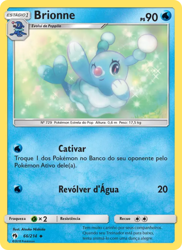 Carta Brionne — Lost Thunder 66/214