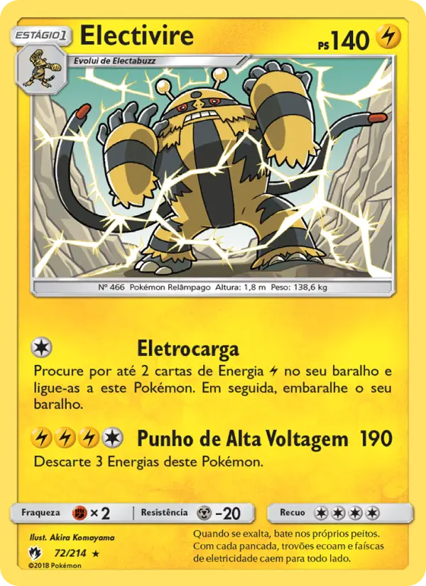 Electivire 72/214