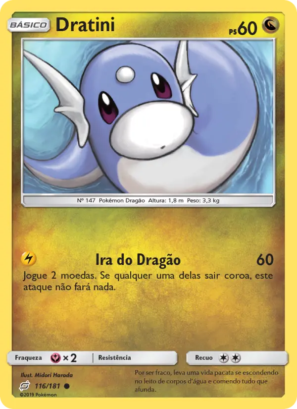 Carta Dratini — Team Up 116/181