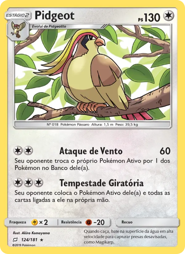 Pidgeot 124/181