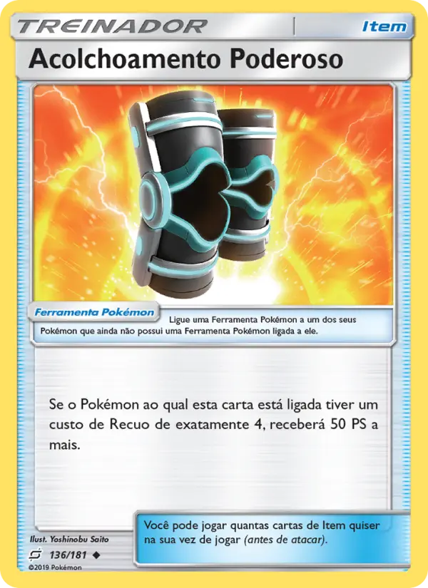 Carta Acochoamento Poderoso — Team Up 136/181