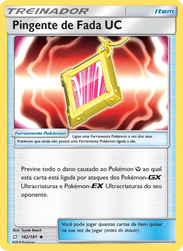 Carta Pingente de Fada UC — Team Up 142/181