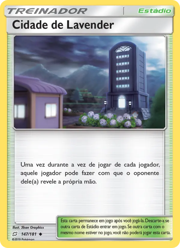 Carta Cidade de Lavender — Team Up 147/181