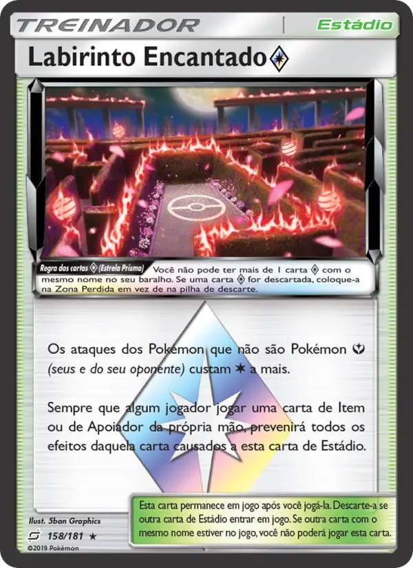 Carta Labirinto Encantado ◇ — Team Up 158/181