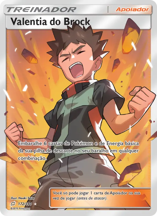 Carta Valentia do Brock — Team Up 172/181