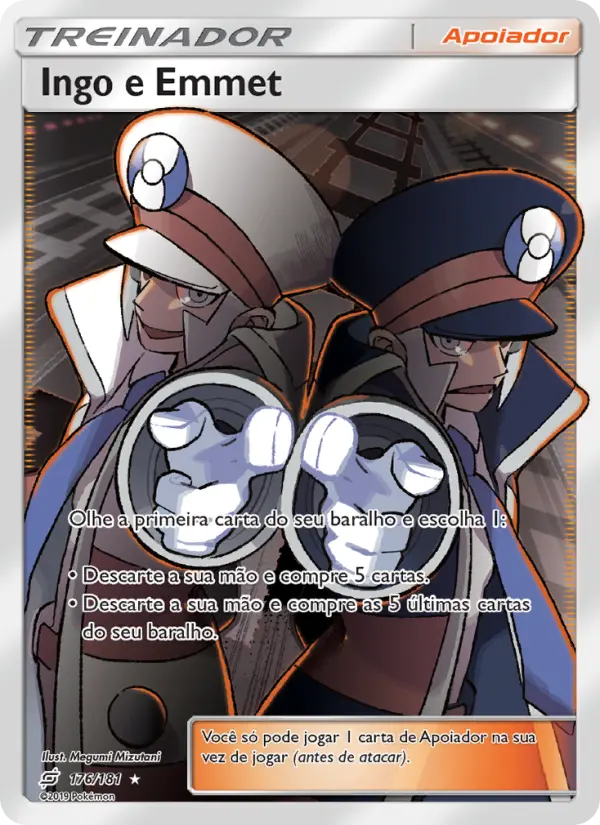 Carta Ingo e Emmet — Team Up 176/181