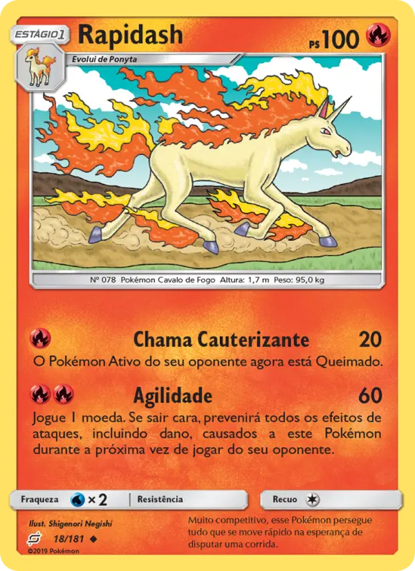 Rapidash 18/181