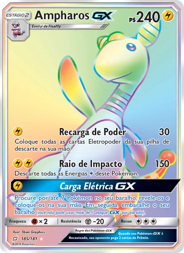 Ampharos GX 185/181