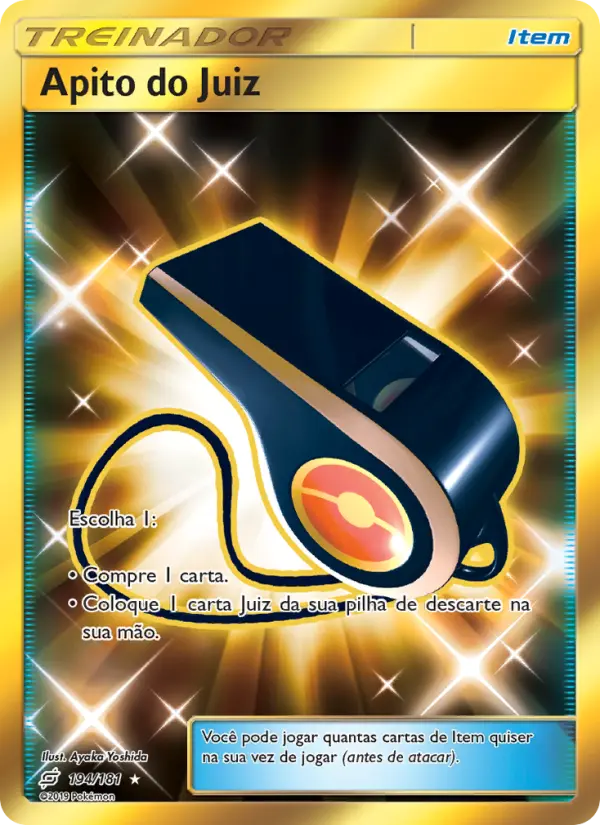 Carta Apito do Juiz — Team Up 194/181