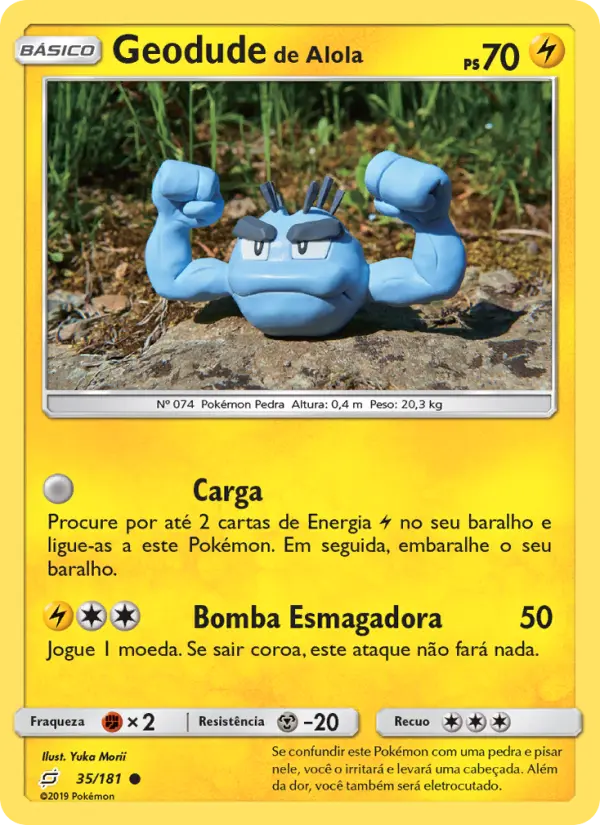 Geodude de Alola 35/181