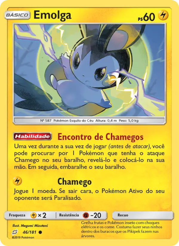 Carta Emolga — Team Up 46/181