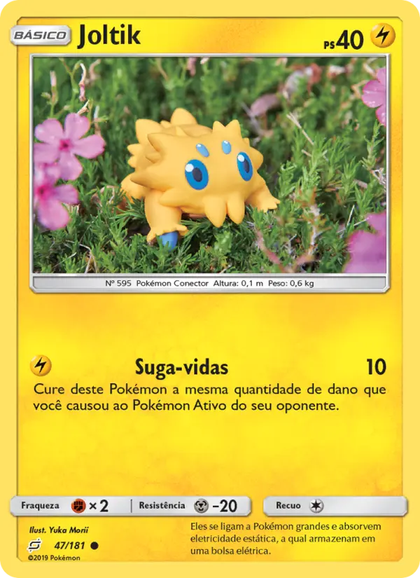 Carta Joltik — Team Up 47/181