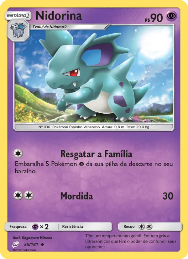 Nidorina 55/181