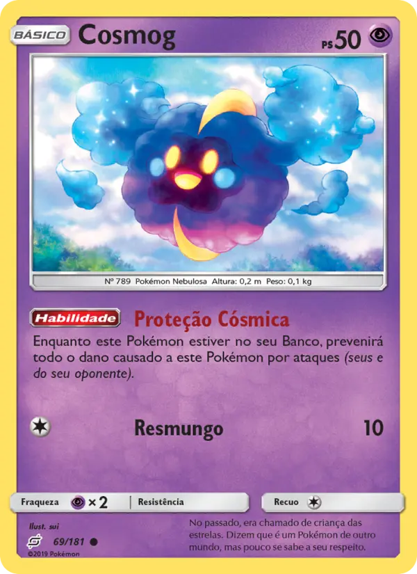 Carta Cosmog — Team Up 69/181