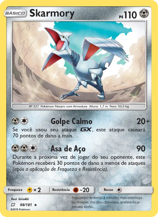 Carta Skarmory — Team Up 98/181