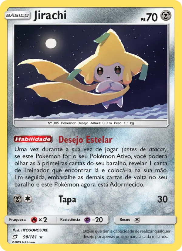 Carta Jirachi — Team Up 99/181