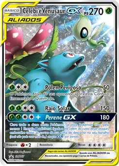 Celebi e Venusaur GX SM167/248