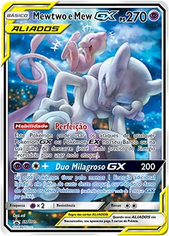 Mewtwo e Mew GX SM191/248