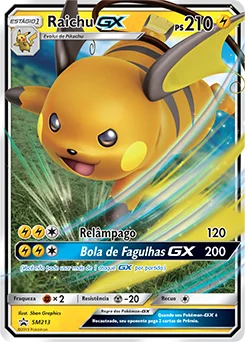 Raichu GX SM213/248