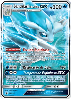 Sandslash de Alola GX SM236/248
