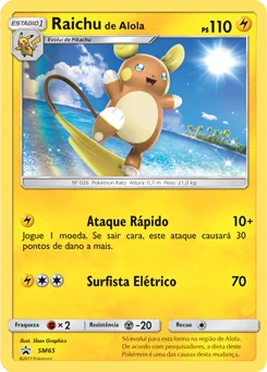 Raichu de Alola SM65/248