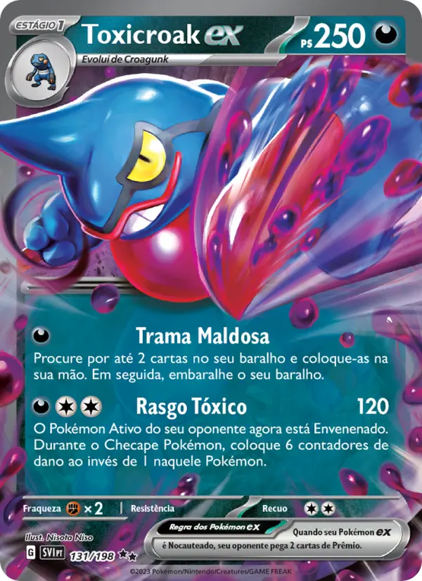 Toxicroak ex 131/198