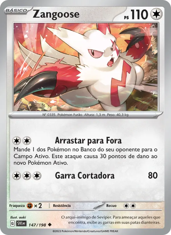Zangoose 147/198