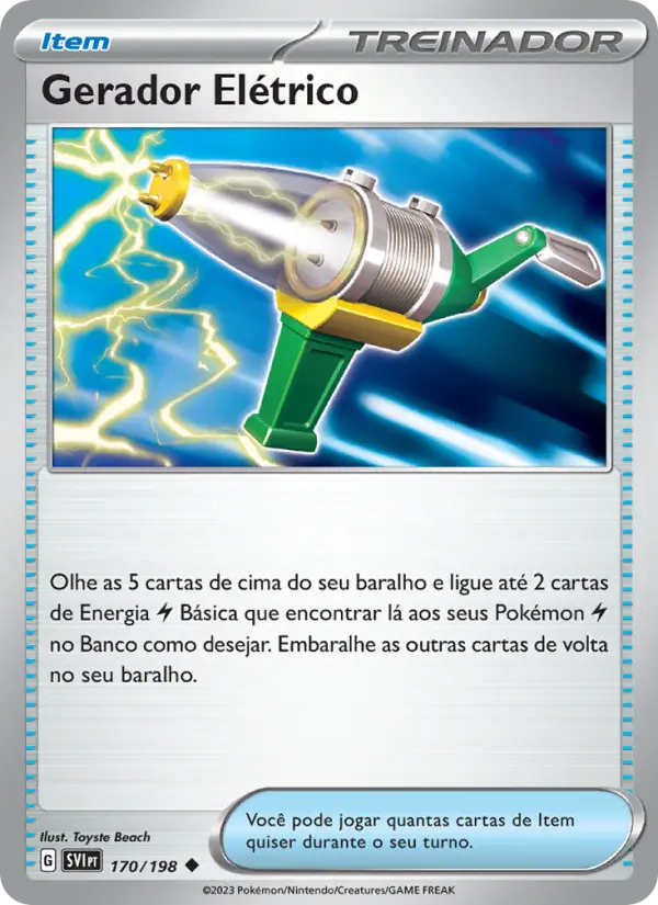 Gerador Elétrico 170/198