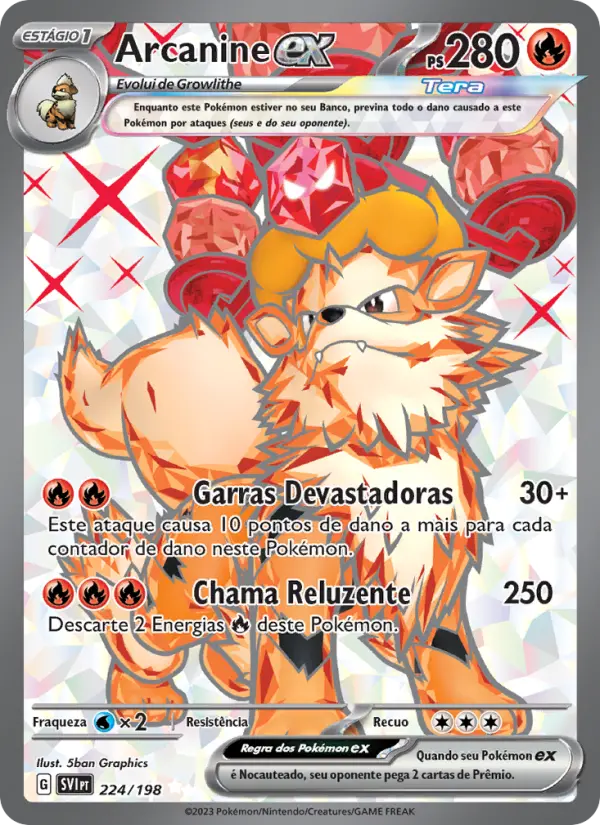 Arcanine ex 224/198