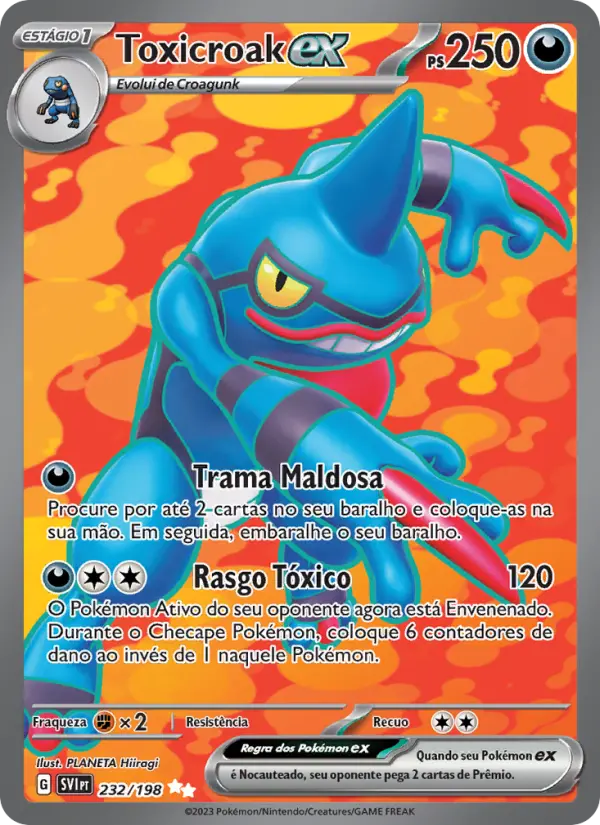 Toxicroak ex 232/198