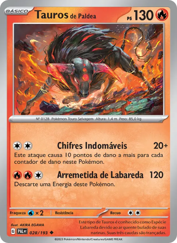 Tauros de Paldea 028/193