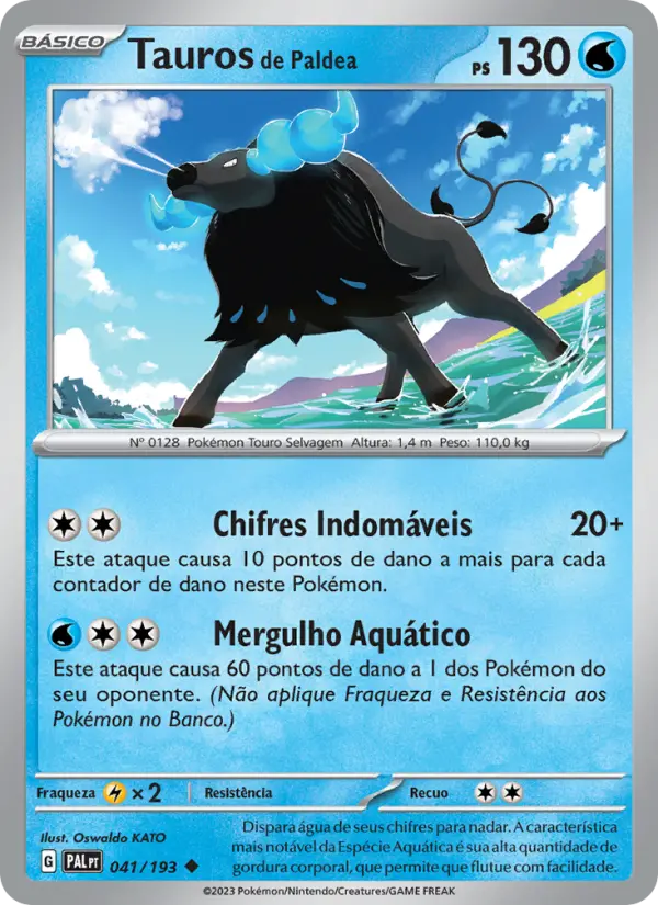 Tauros de Paldea 041/193