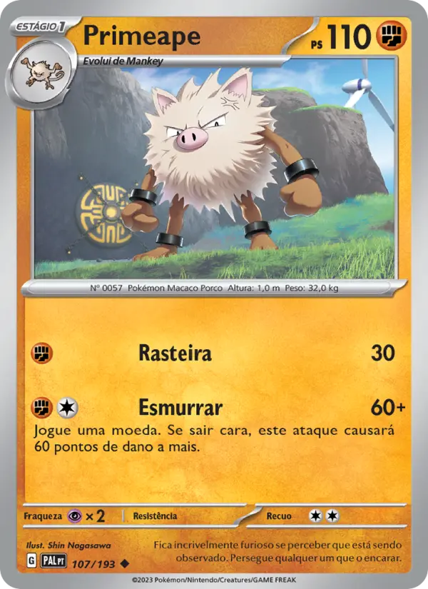 Primeape 107/193