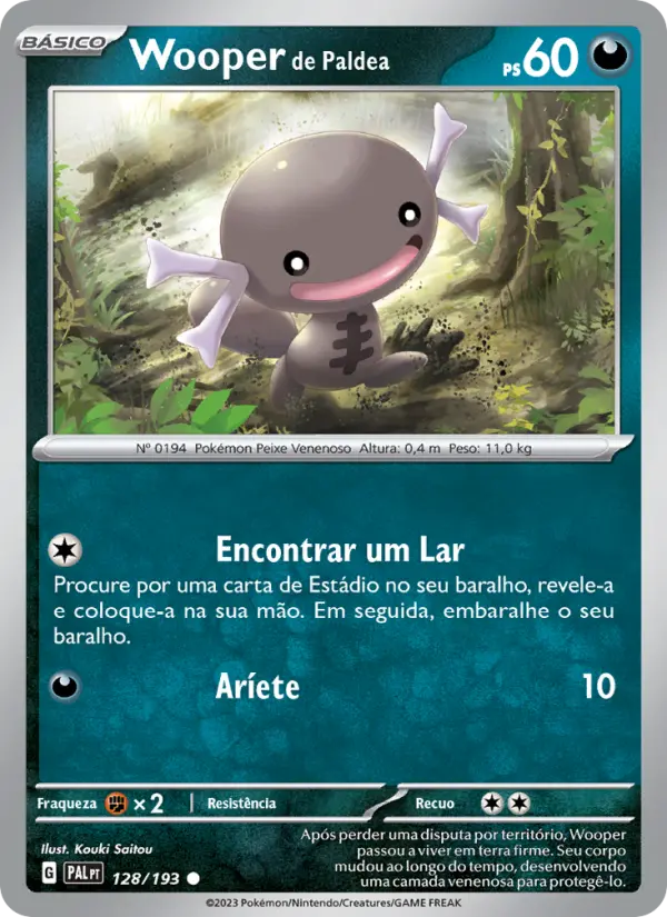 Wooper de Paldea 128/193