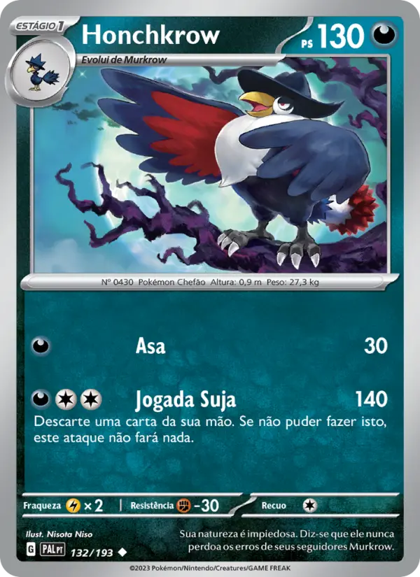 Honchkrow 132/193