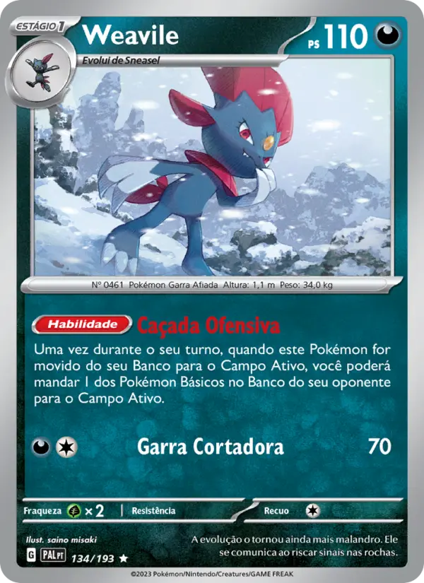 Weavile 134/193