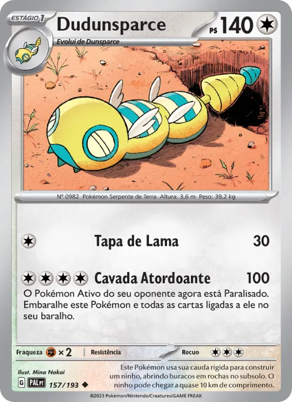 Dudunsparce 157/193