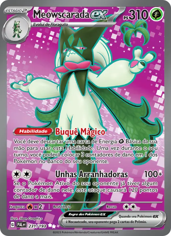 Meowscarada ex 231/193