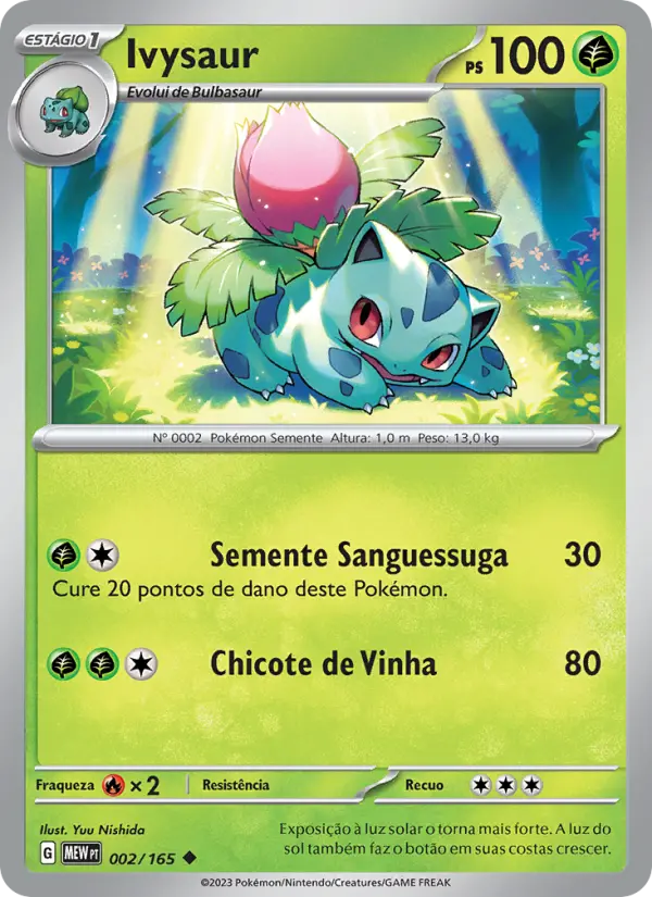 Ivysaur 002/165