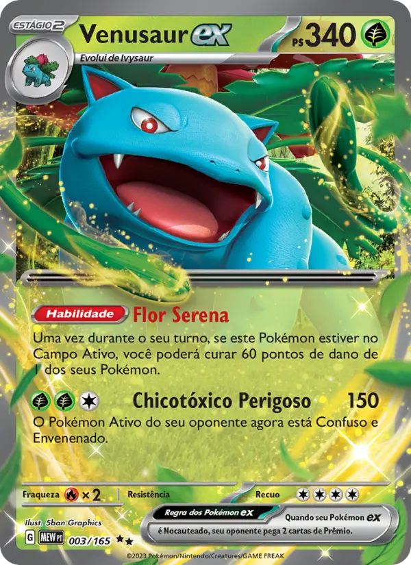 Venusaur ex 003/165
