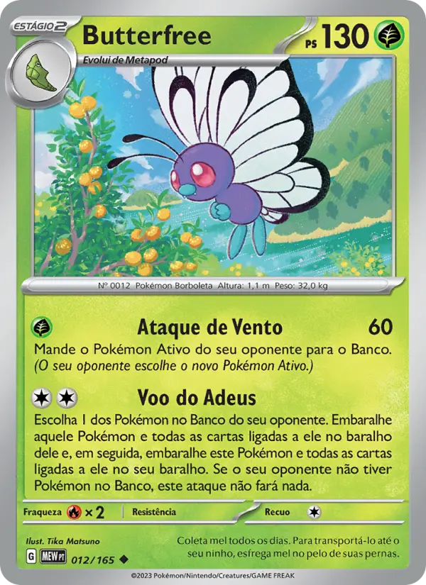 Butterfree 012/165